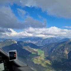 Flugwegposition um 14:36:16: Aufgenommen in der Nähe von Garmisch-Partenkirchen, Deutschland in 1720 Meter